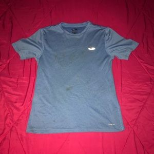Blue small champion shirt